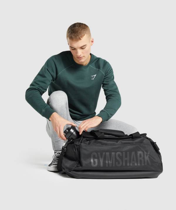 Panske Športové Tašky Gymshark LC Holdall Čierne | FA9638472